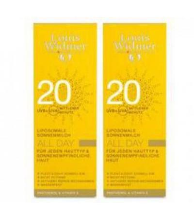 LOUIS WIDMER SOLEIL ALL DAY 20 DUO PARFUM 2 X 100 ML