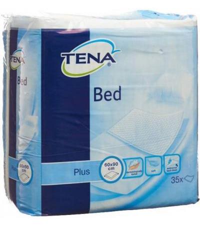 TENA BED PLUS KRANKENUNTERLAGEN 60X90CM 35 STÜCK