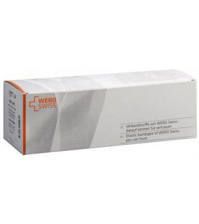 WERO SWISS LUX ELASTISCHE FIXIERBINDE 4MX8CM WEISS 20 STK