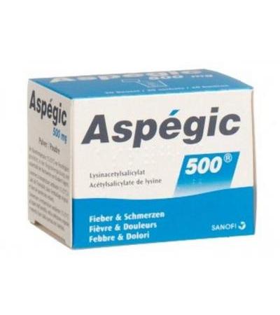ASPEGIC PLV 500 MG BTL 20 STK