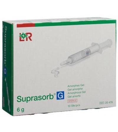 SUPRASORB G AMORPHES GEL MIT SPRITZE 10 X 6 G