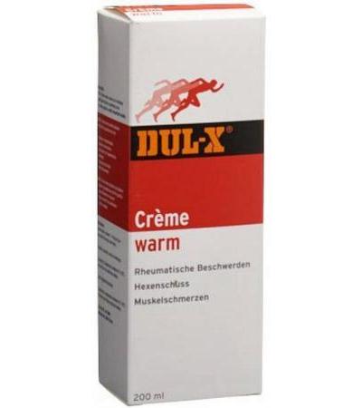 DUL-X CREME WARM TB 200 ML
