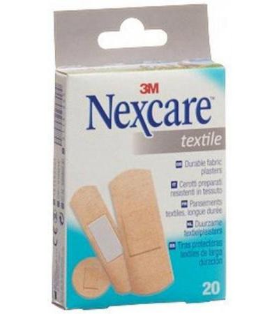 3M NEXCARE PFLASTER TEXTILE STRIPS ASSORTIERT 20 STK
