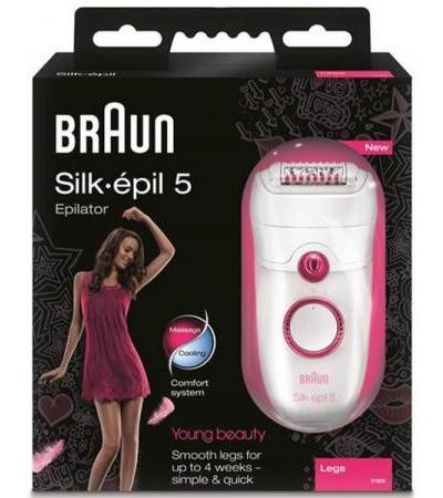 BRAUN SILK-ÉPIL 5 LEGS 5185 YOUND BEAUTY