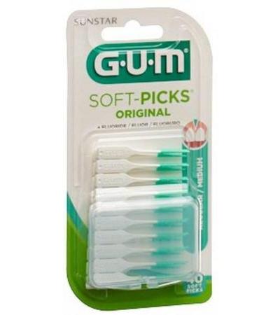 GUM SUNSTAR 632 BORSTEN SOFT PICKS REGULAR 40 STK