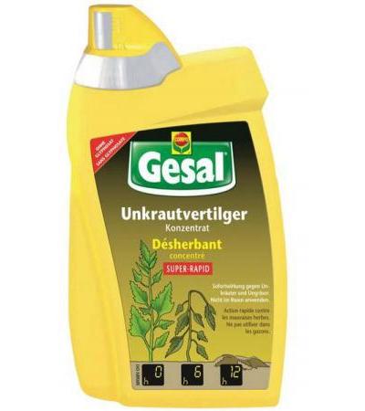 GESAL UNKRAUTVERTILGER SUPER-RAPID KONZENTRAT 500 ML