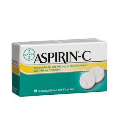 ASPIRIN-C 10 BRAUSETABLETTEN MIT VITAMIN C