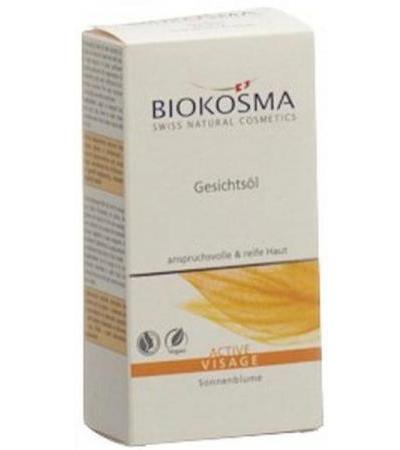 BIOKOSMA ACTIVE VISAGE GESICHTSÖL MIT PIPETTE 30 ML