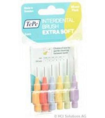 TEPE INTERDENTAL BRUSH X-SOFT ASS 6 STÜCK BLIST