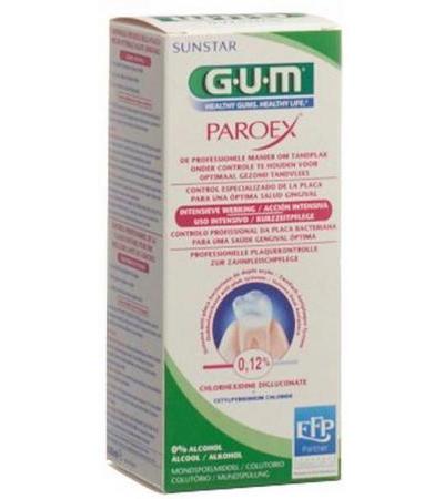 GUM SUNSTAR PAROEX MUNDSPÜLUNG 0.12 % CHLORHEXIDINE 300 ML