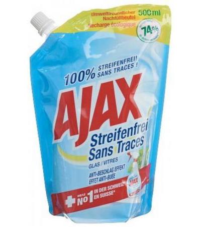 AJAX GLASREINIGER LIQ REGULAR NACHFÜLLPACK 500 ML
