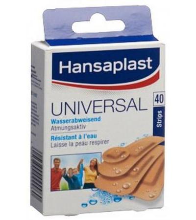 HANSAPLAST UNIVERSAL STRIPS ASSORTIERT 40 STK