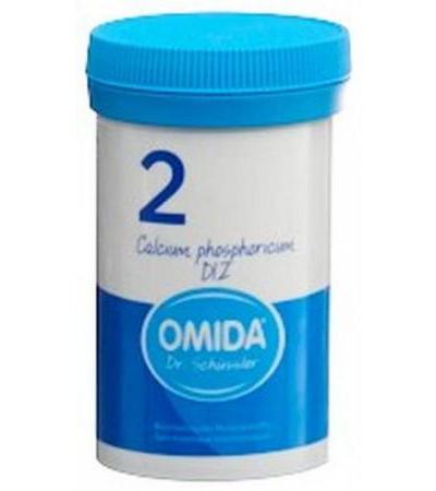 OMIDA SCHÜSSLER NO2 CALCIUM PHOSPHORICUM TABL D 12 DS 100 G