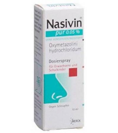 NASIVIN PUR DOSIERSPRAY 0.05 % 10 ML