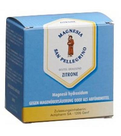 MAGNESIA SAN PELLEGRINO BRAUSE PLV ZITRON 25 BTL 4.5 G