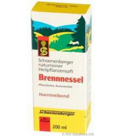SCHOENENBERGER BRENNNESSEL HEILPFLANZENSAFT 200 ML