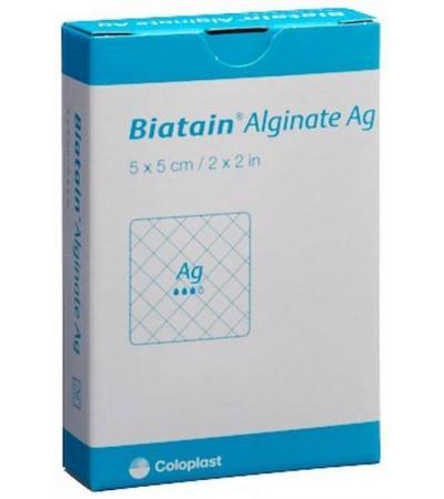 BIATAIN ALGINATE AG 5X5CM 10 STÜCK