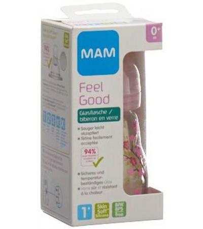 MAM FEEL GOOD GLASFLASCHE 170ML 0+ MONATE