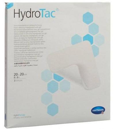 HYDROTAC WUNDVERBAND 20X20CM STERIL 3 STK