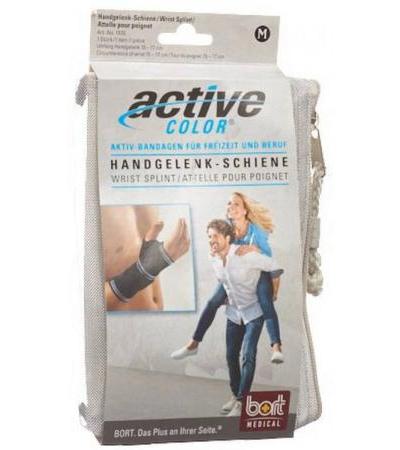 ACTIVECOLOR HANDGELENKSCHIENE S SCHWARZ