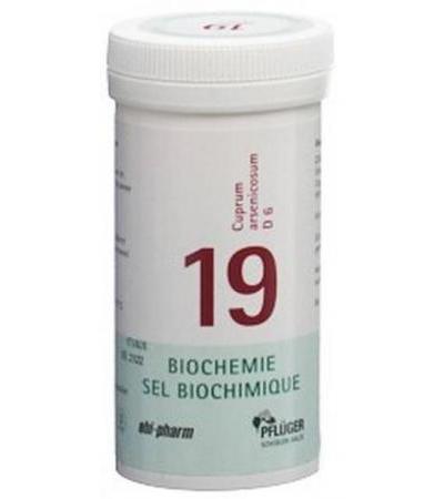 PFLÜGER SCHÜSSLER NR19 CUPR ARSENI TABL D 6 100 G