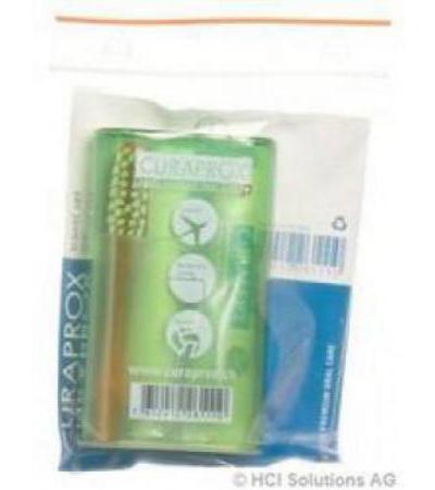 CURAPROX TS 261 TRAVEL-SET REISEZAHNBÜRSTE MIT ZAHNPASTA
