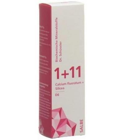 PHYTOMED SCHÜSSLER 1+11 SALBE 75 G