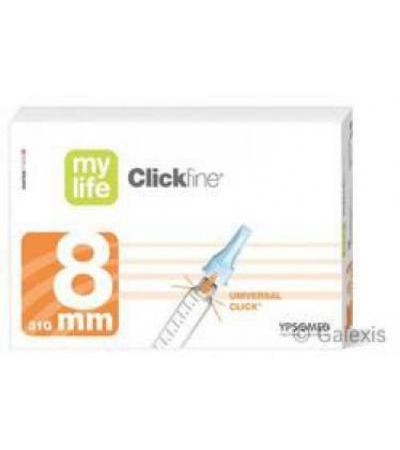 MYLIFE CLICKFINE PEN NADELN 4MM (32G), 100 STÜCK