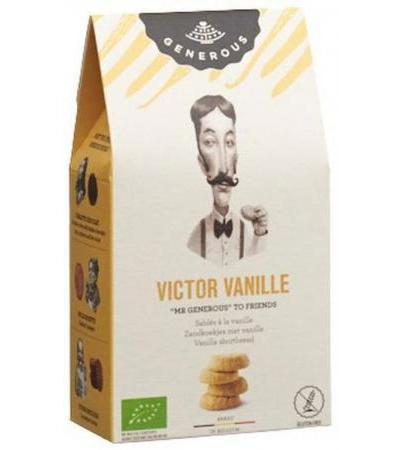 GENEROUS VICTOR VANILLE SABLÉS GLUTENFREI 120 G