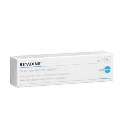 BETADINE DESINFIZIERENDE WUNDSALBE TB 30 G