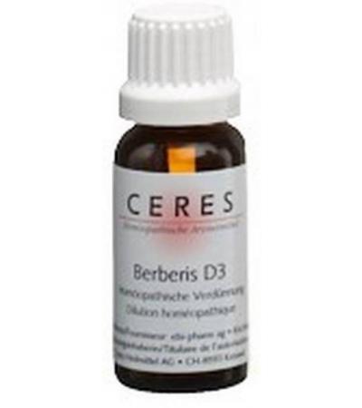 CERES BERBERIS D 3 DILUTION 20 ML