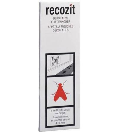 RECOZIT DEKORATIVE FLIEGENKÖDER 4 STK