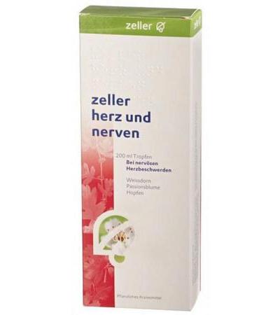 ZELLER HERZ UND NERVEN TROPFEN 200 ML