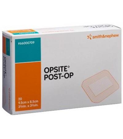 OPSITE POST OP FOLIENVERBAND 9.5X8.5CM STERIL 20 BEUTEL