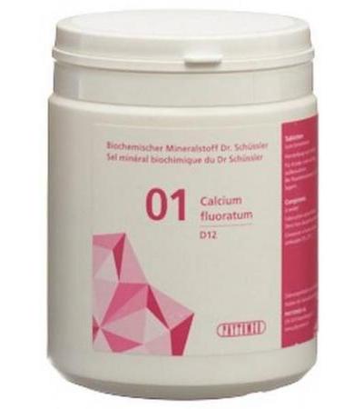 PHYTOMED SCHÜSSLER NR1 CALC FLUOR TABL D 12 500 G