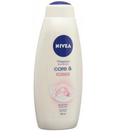 NIVEA PFLEGEBAD CARE & ROSES 750 ML