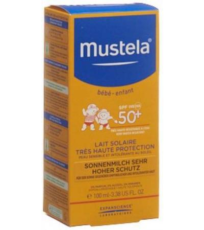 MUSTELA SONNENSCHUTZ SONNENMILCH SPF 50+ 100 ML