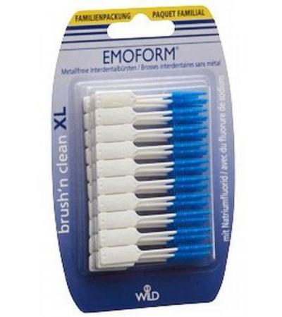 EMOFORM BRUSH N CLEAN XL FAMILIENPACKUNG 80 STK