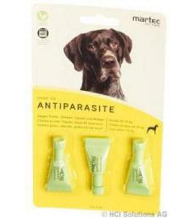 MARTEC PET CARE DROP ON ANTIPARASITE HUND +15KG 3 X 2 ML
