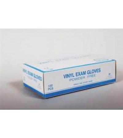 VINYL UNTERSUCHUNGSHANDSCHUHE M PUDERFREI BOX 100 STK