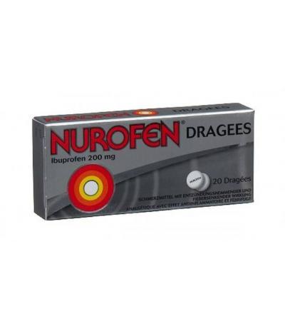 NUROFEN DRAG 200 MG 20 STK