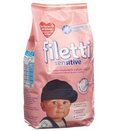 FILETTI SENSITIVE PLVER 1.275 KG