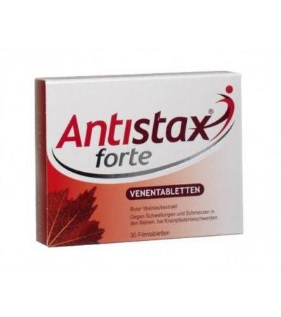 ANTISTAX FORTE VENENTABLETTEN 30 FILMTABLETTEN