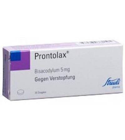 PRONTOLAX DRAG 5 MG 30 STK