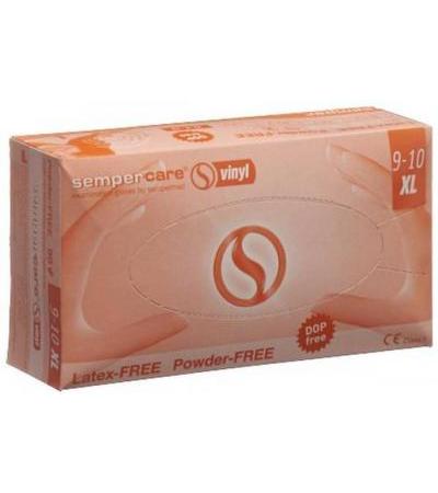 SEMPERCARE HANDSCHUHE XL VINYL UNGEPUDERT UNSTERIL 90 STÜCK