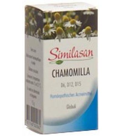 SIMILASAN CHAMOMILLA GLOB D6/D12/D15 15 G