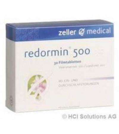 REDORMIN FILMTABL 500 MG 30 STK