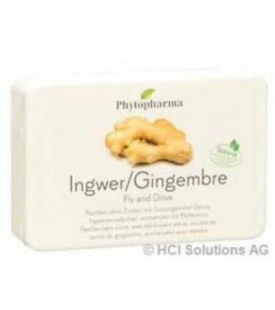 PHYTOPHARMA INGWER FLY AND DRIVE PASTILLEN 40 STK