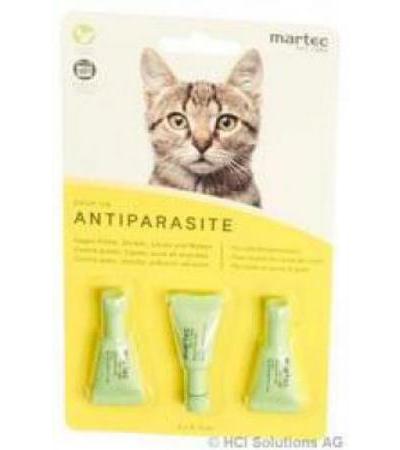 MARTEC PET CARE DROP ON ANTIPARASITE KATZE 3 X 0.75 ML