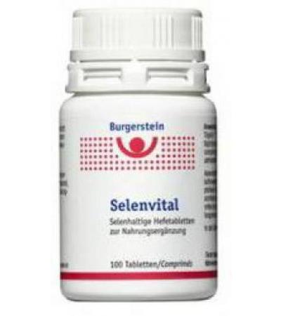 BURGERSTEIN SELENVITAL 100 TABLETTEN KURMITTEL, 100STK